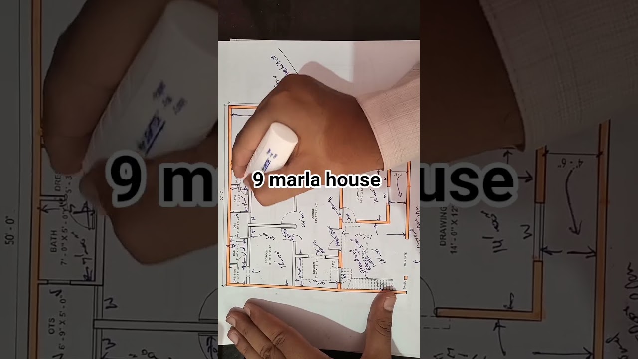 🏡 9 Marla (50x50) House Design | Modern & Stylish Living |