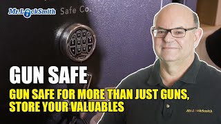 Gun Safe for More Than Just Guns, Store Your Valuables | Mr. Locksmith Video