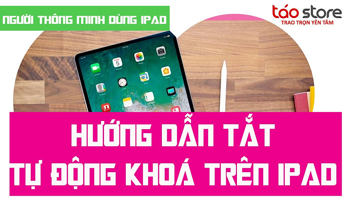 Lỗi ipad tự tắt khi chạy chương trình