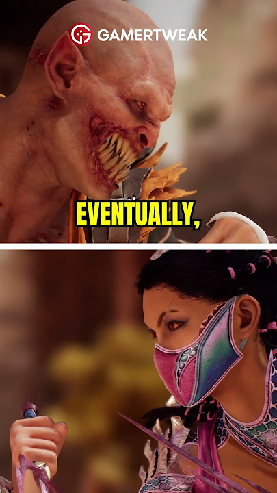 Guymay on X: I think Baraka and Mileena's teeth are inspired from Venom…  But to be honest, their teeth always give me the creeps…🥴 There are 3  things in Mortal Kombat 11