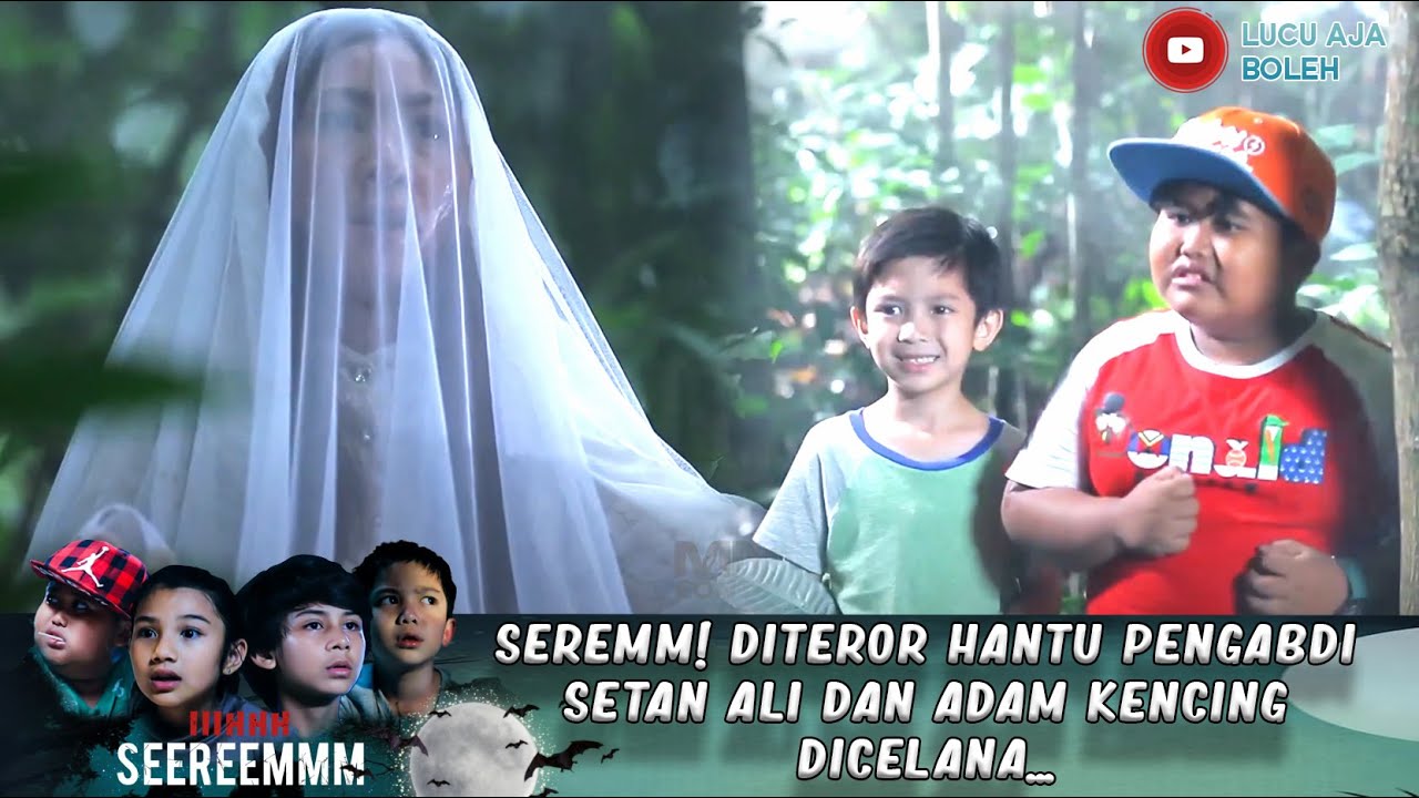 SEREMM! DITEROR HANTU PENGABDI SETAN ALI DAN ADAM KENCING DICELANA... - IH SEREM