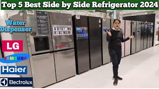 Letest 5 Best Side by Side Refrigerator in India 2024//Letest refrigerator//Best Refrigerator 2024🔥🔥 by The chandni info 821 views 3 weeks ago 19 minutes