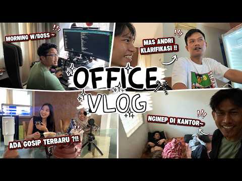 VLOG KANTOR ANJAYTEAM - SPILL GOSSIP TERBARU !!
