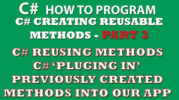 C# Exercise: Creating methods for reuse between different C# apps (Winforms, Console app) - Part 3