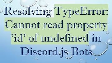 Resolving TypeError: Cannot read property 