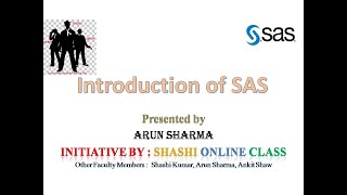 SAS Class 1: Introduction of SAS and Interaction with Group Members screenshot 5