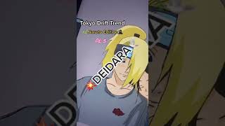 Deidara Senpai Doing Tokyo Drift Trend tiktok anime narutoshippuden husbandosfr