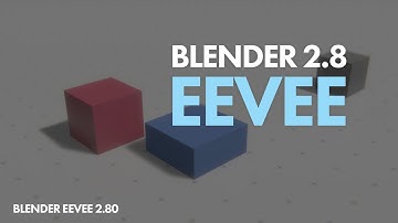 First EEVEE Render Test in Blender 2.80