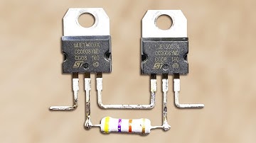 How To Make Cheap DC To AC Inverter Circuit Using Transistor