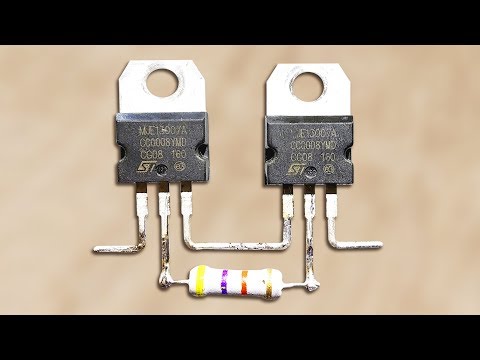 How To Make Cheap DC To AC Inverter Circuit Using Transistor