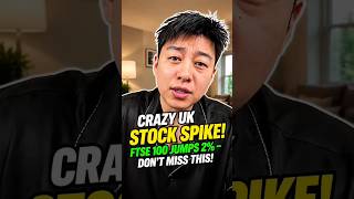 "Crazy UK Stock Spike! FTSE 100 Jumps 2% – Don’t Miss This!”#stockmarket #investing #finance #news