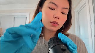 ASMR Gloves on Mic (soft spoken + affirmations)