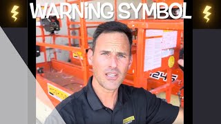 Scissor Lift WARNING Light - Flash // Aerial Lifts // Ryan Davison