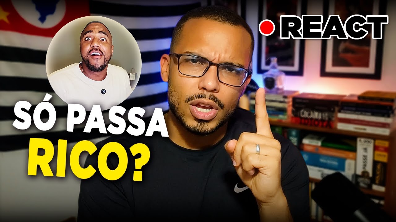 SOCIÓLOGO famoso diz que SÓ RICO PASSA Em Concurso (será o fim pra maioria dos concurseiros?)