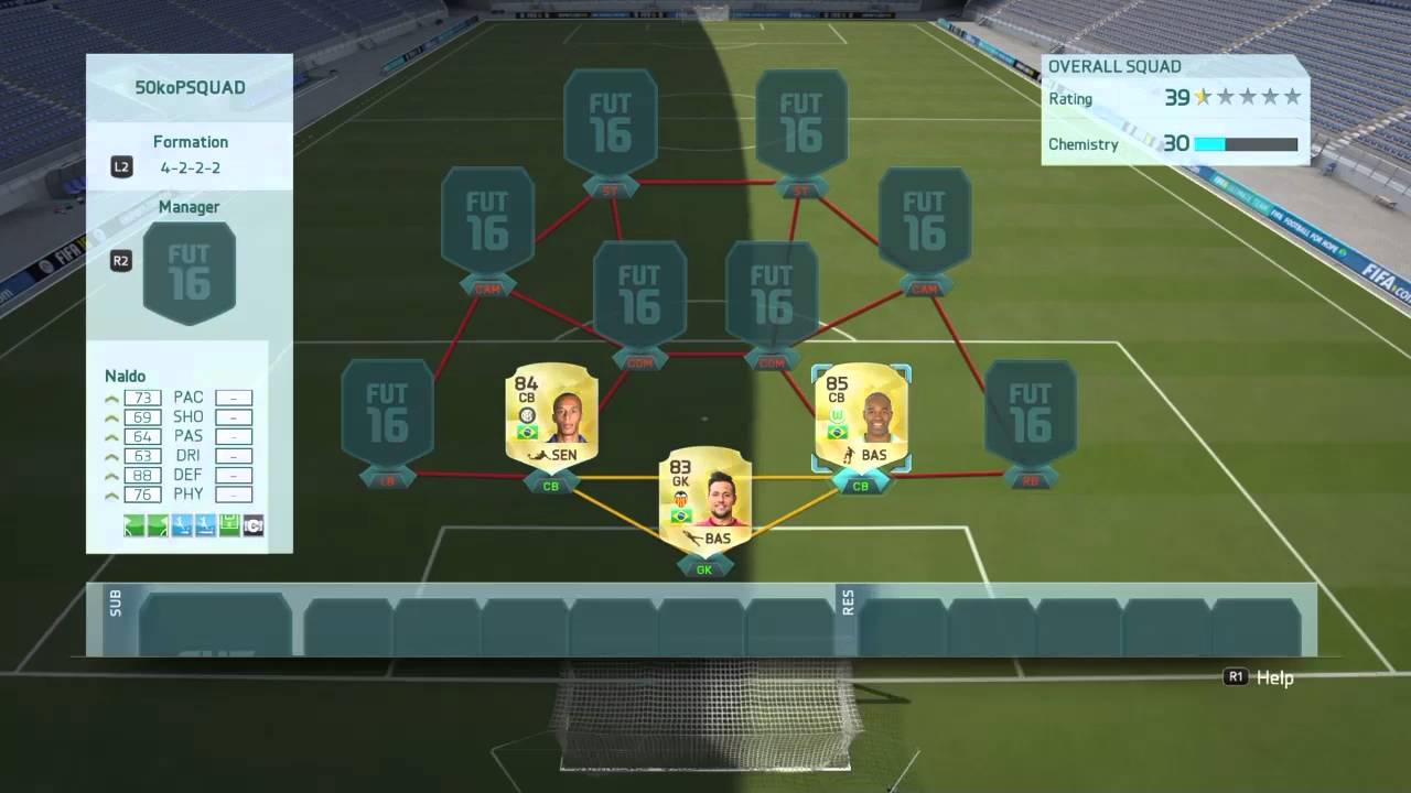 FIFA 16 -50K OP SQUAD FT INFORM JONAS , INFORM JEFFERSON AND HULK