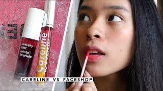 95 Vs 250 Pesos Liptint Feat. Careline & The Faceshop