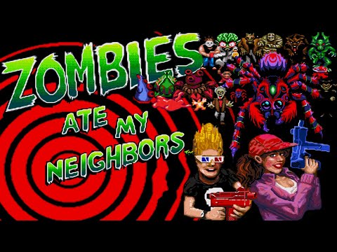 Zombies Ate My Neighbors ● SEGA ● Прохождение (1 игрок)