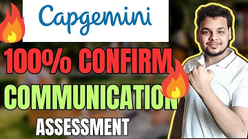 Actual Capgemini Communication Assessment Out | Capgemini SVAR Communication English Test 2026