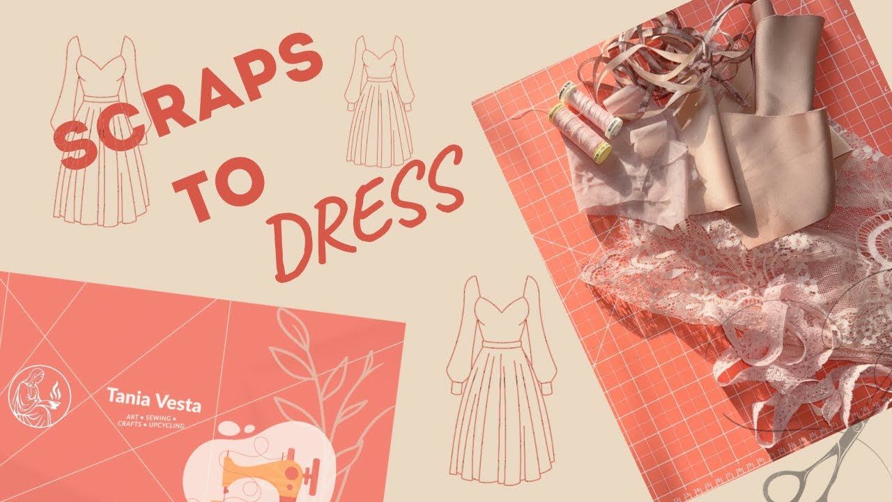 🎀 Giving New Life to Scraps | Doll Outfit DIY