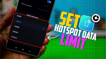 How to Set Hotspot Data Limit in Xiaomi Phone | Limit Your Hotspot Data on Xiaomi