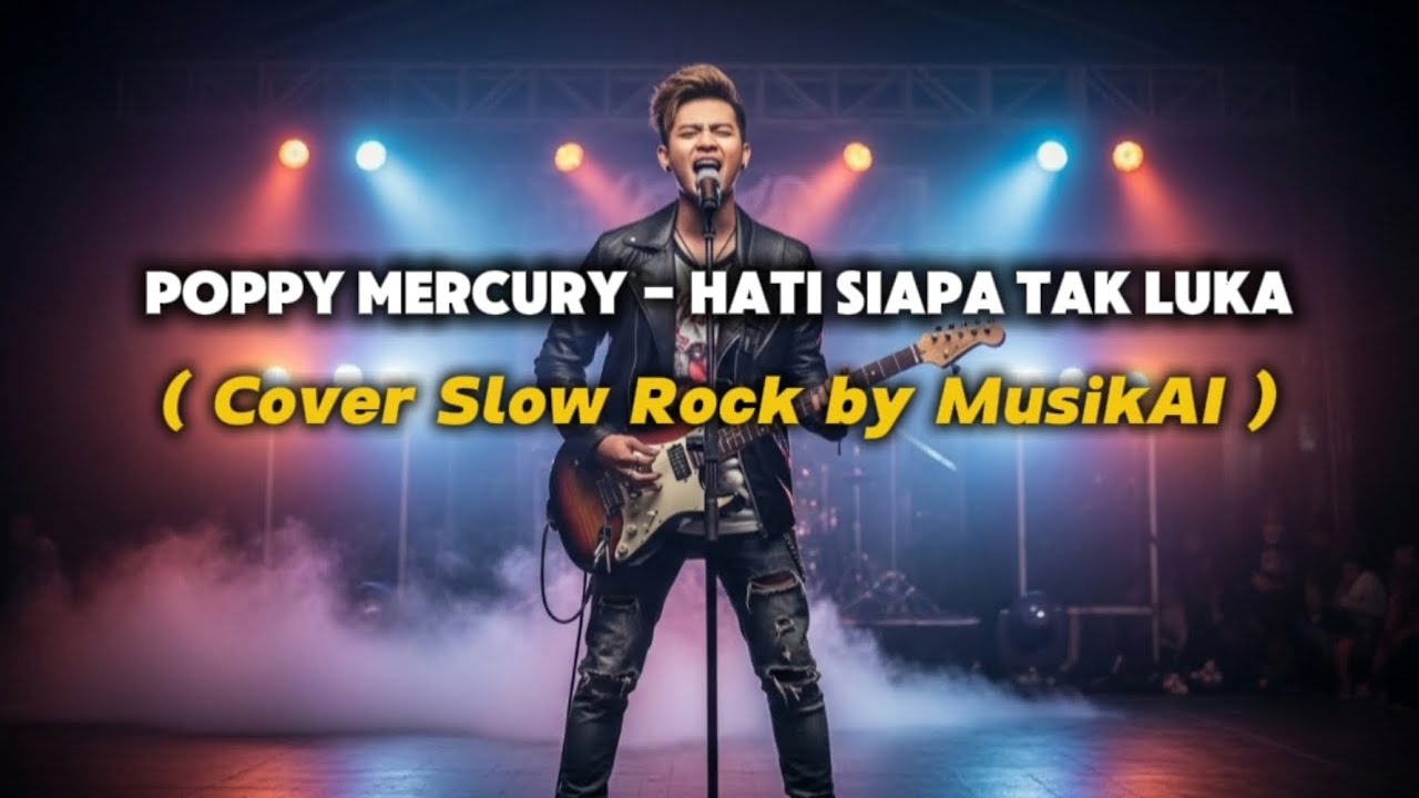Popy Mercury - Hati Siapa Tak Luka ( Cover Slow Rock by MusikAI ) Request 