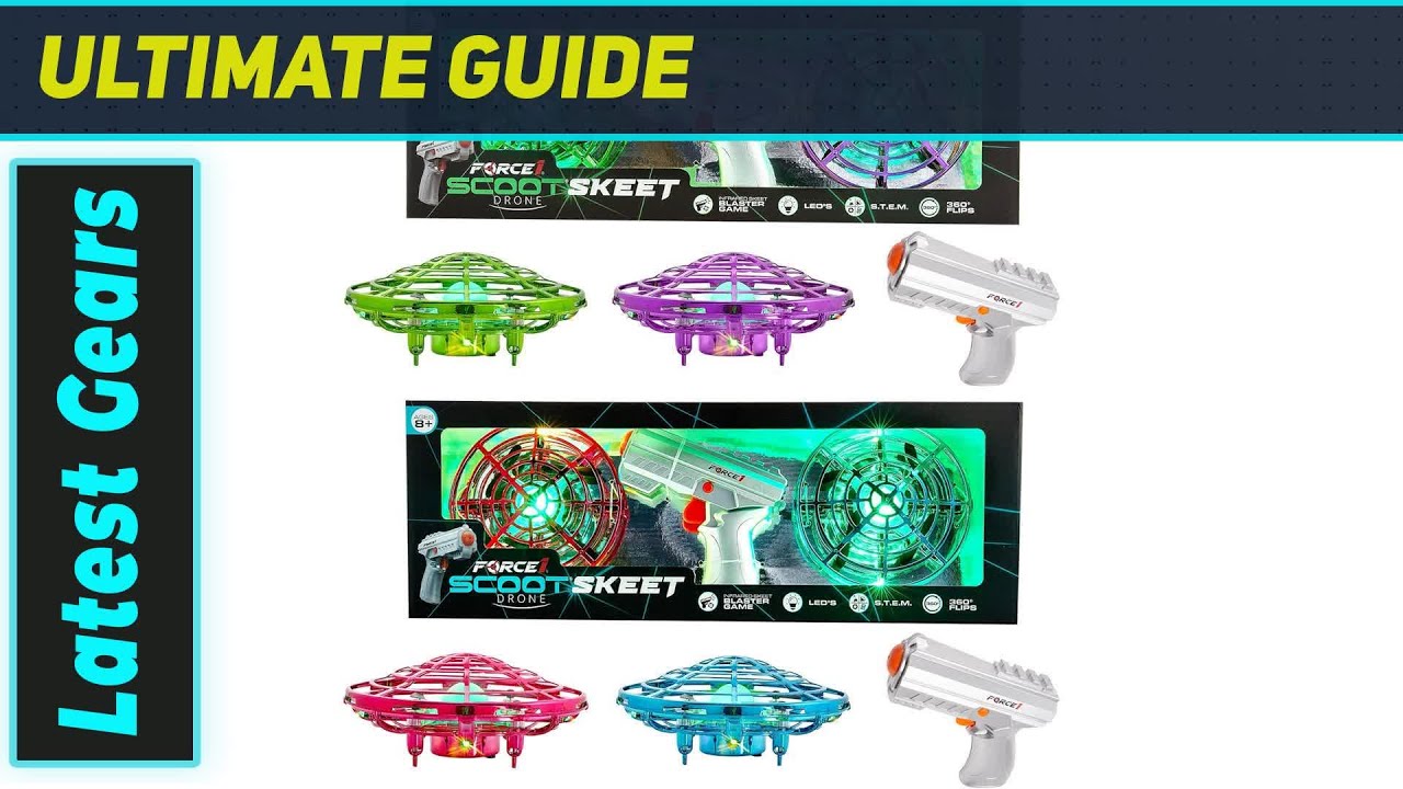 ReviewForce1 Scoot Skeet: Best Drone Shooting Game for Kids!