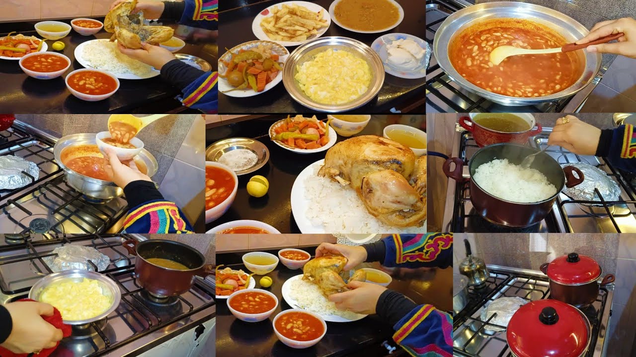 بقالي يومين منمتش والمطبخ كان مقلوب والحوض مليان مواعين والجو برد وهوا شديد روتين ام هلكانه