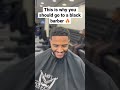 His first time coming to a black barber 😮&zwj;💨 #barber #haircut