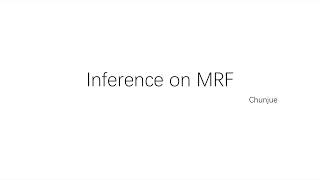 EE512 Inference on MRF