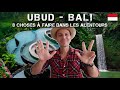 8 Choses à faire à Ubud - Bali en Indonésie