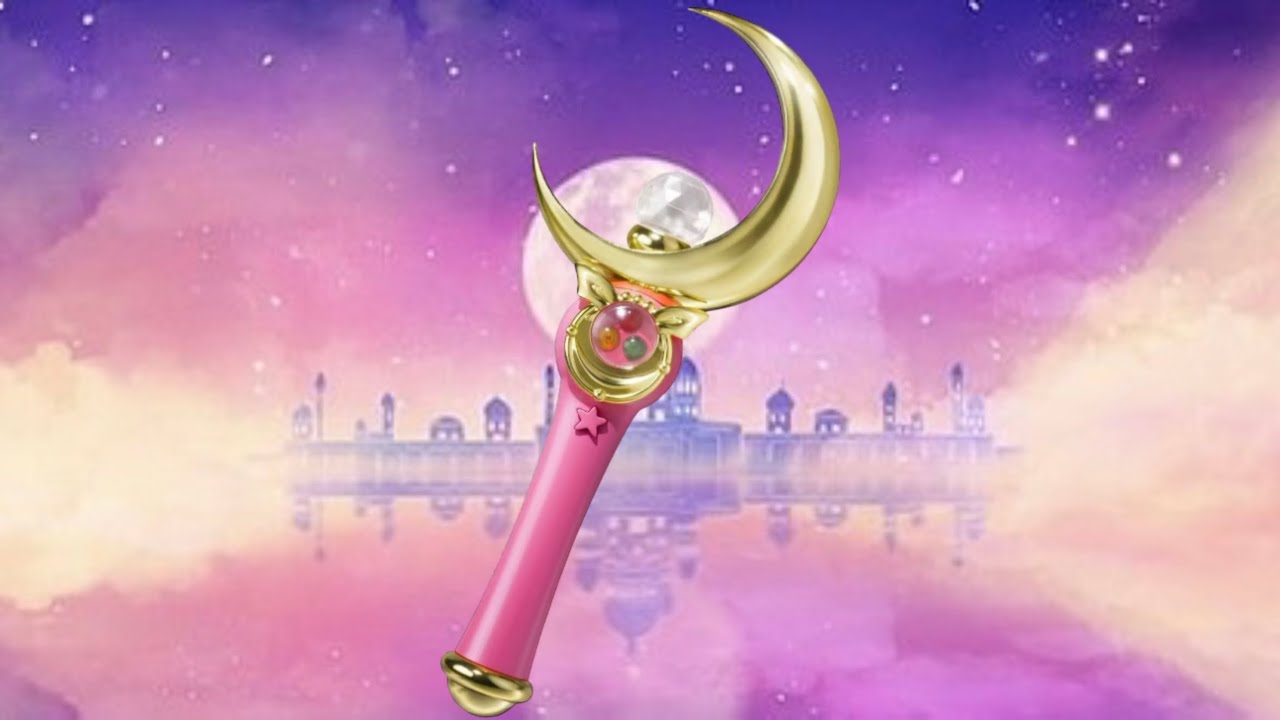 Réplique Proplica Sailor Moon Stick Par Bandai - BAN85610 - Fonction Lumineuse/sonore - Occasion 2014