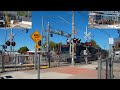 Richards Blvd. Railroad Crossing &amp; Future Dos Rios Station 3-12| SacRT Light Rails, Sacramento CA