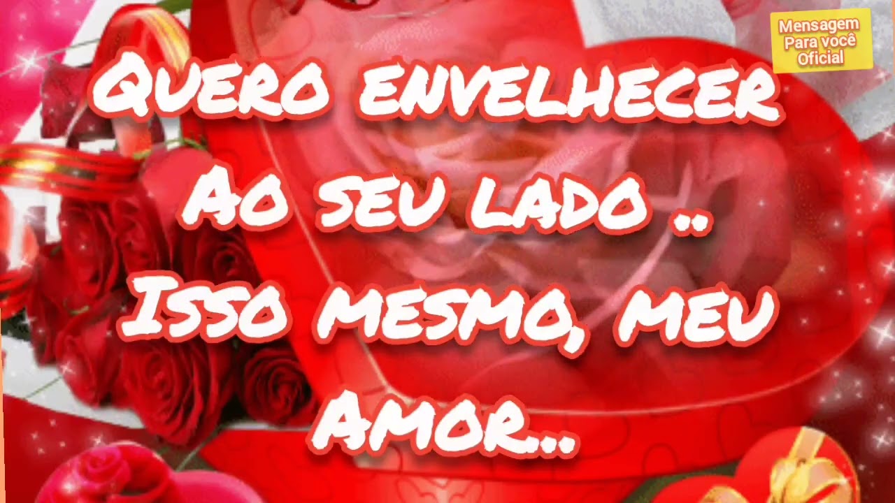 MENSAGEM DE AMOR ❤️- Meu amor obrigado por tudo 