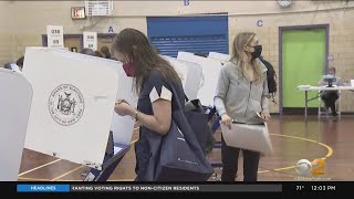 New York primary voters head to the polls