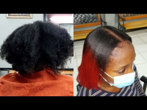 COLOR | TRIMM AND STRAIGHTEN 4C HAIR