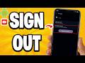 How to Sign Out Of YouTube App On Android Phone (Easy Tutorial)