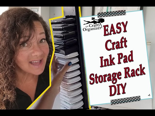 EASY Craft Ink Pad Storage Rack DIY 