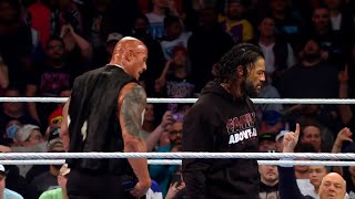 The Rock & Roman Reigns Beat Cody Rhodes & Seth Rollins With A Weight Belt - Monday Night RAW!