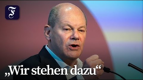 Scholz und Merz über Besonnenheit und Wahlkampf