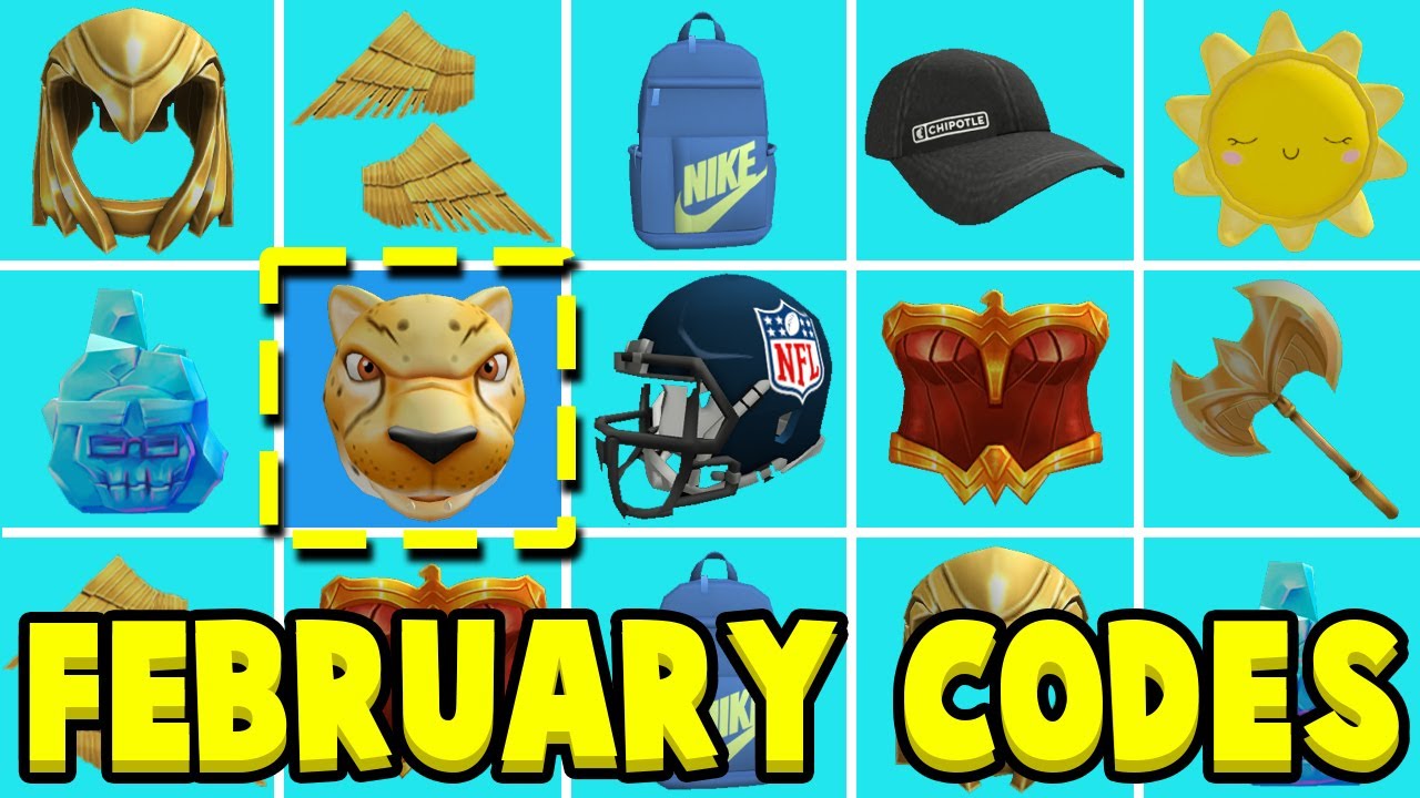 NEW FREE ITEMS AND WORKING PROMO CODES FOR ROBLOX (FEBRARY 2020) 