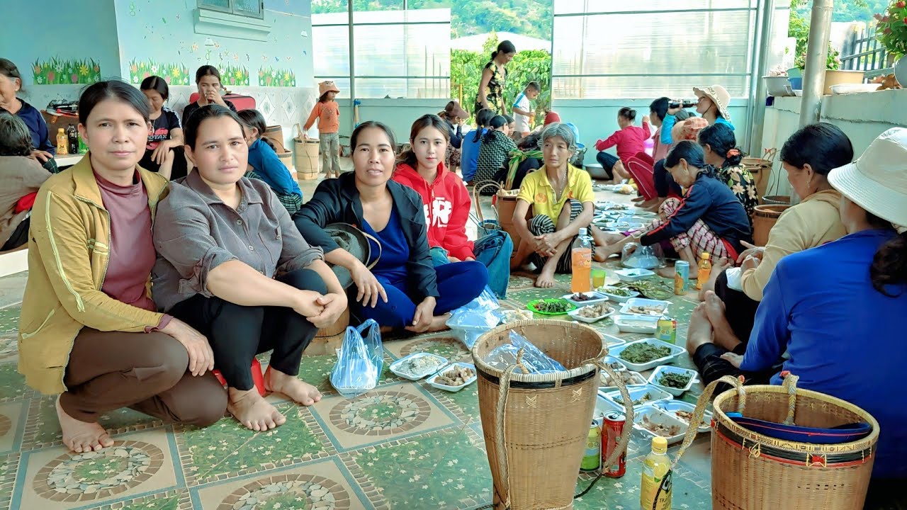 ( Bà ) YĂ JESSE JAMES bên mỹ tổ chức ăn uống bắt tay chào tạm biệt họ hàng tại việt nam | siu lan