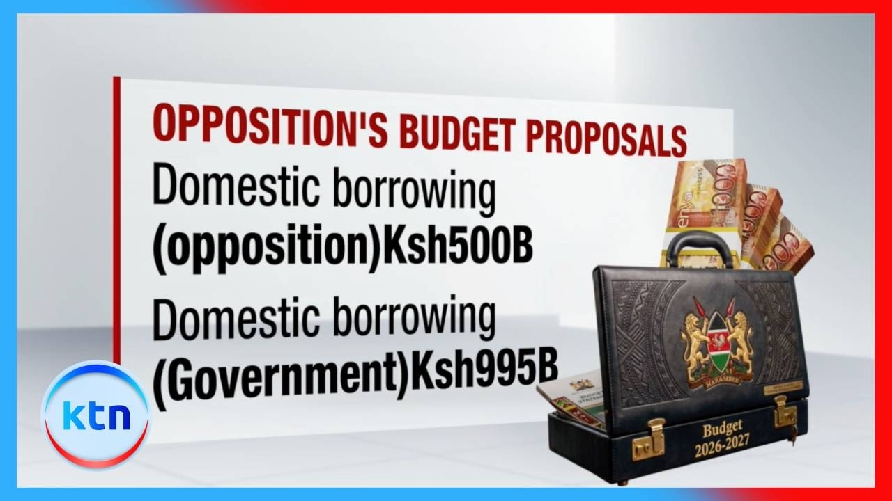 Opposition rejects Ksh4.8 trillion budget and unveils Ksh4.3 trillion alternative