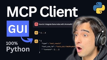 How to Build an MCP Client GUI with Streamlit and FastAPI