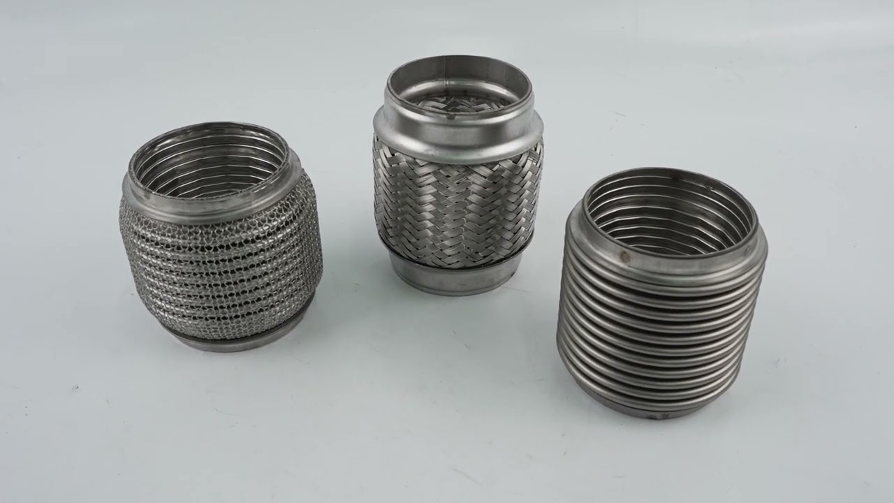 Гофра глушителя с сеткой AJS interlock 76х100