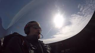 First Inverted spins and snap rolls in the Extra 300L