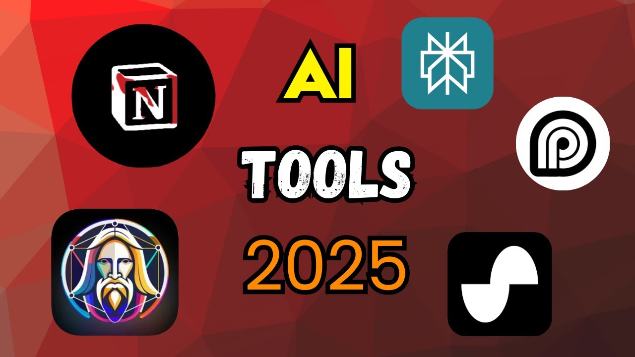 Top 5 AI Tools You MUST Use in 2025 🔥 - YouTube