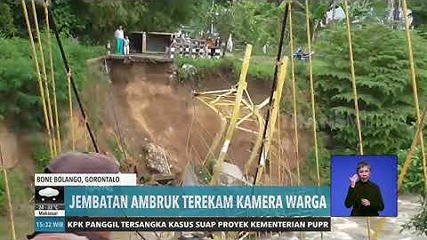 Jembatan Ambruk Terekam Kamera Warga | REDAKSI SORE (13/07/20)