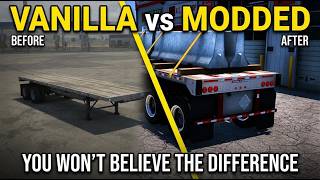 The Most Detailed Flatbed Trailer for ATS? 🚛 — 850 Modding Freedom LT screenshot 2