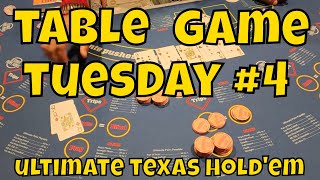 HUGE Wins on Ultimate Texas Hold'em Trips! Table Games Tuesday 4 • The Jackpot Gents screenshot 3