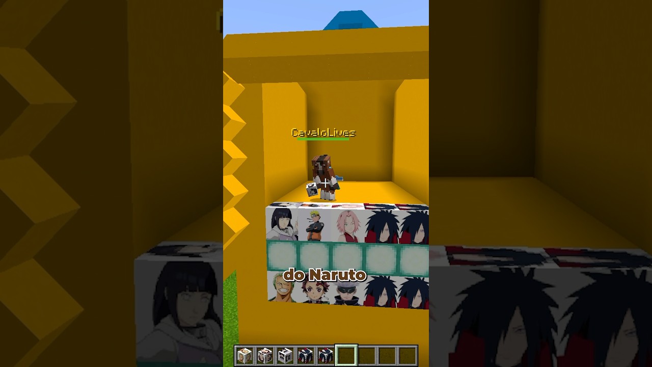 COM CERTEZA foi a PIOR sequência de ANIME!! #minecraft